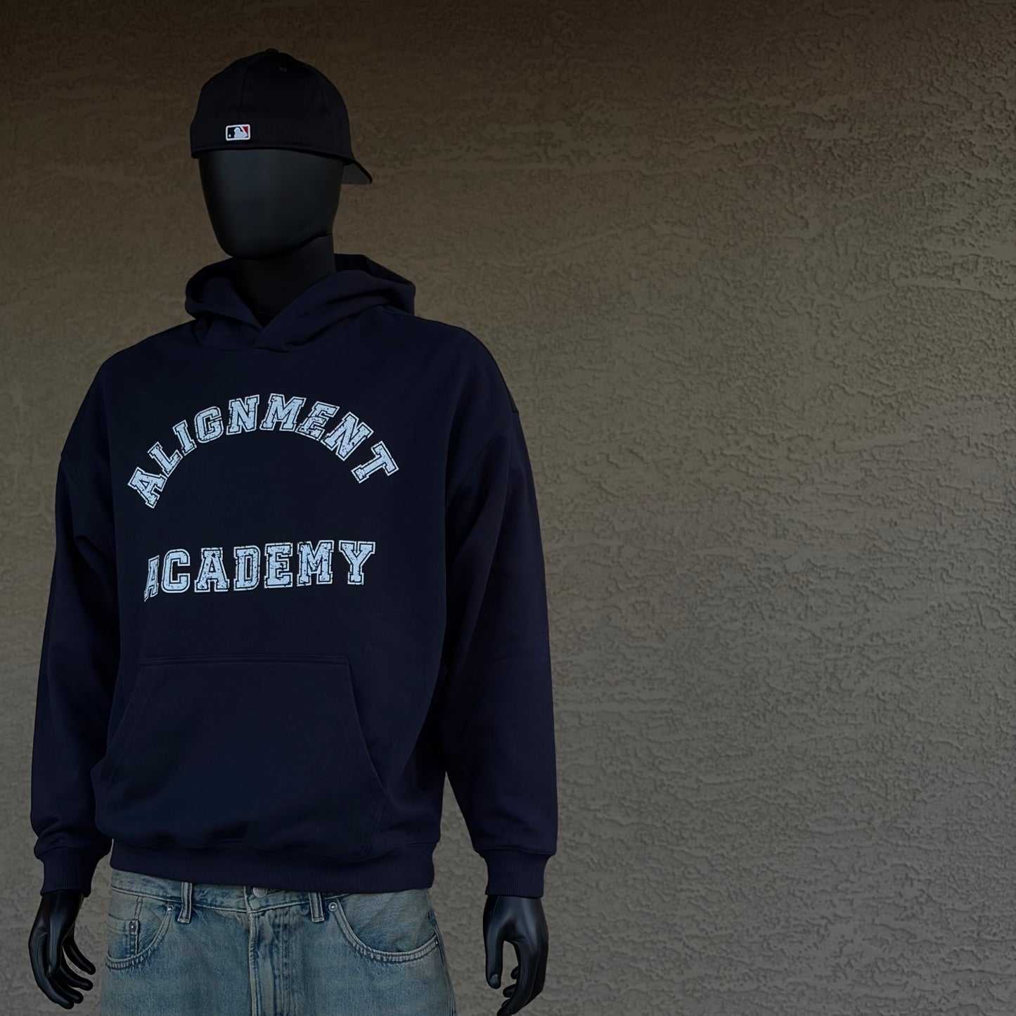 'MIDNIGHT NAVY' ALIGNMENT ACADEMY HEAVYWEIGHT HOODIE