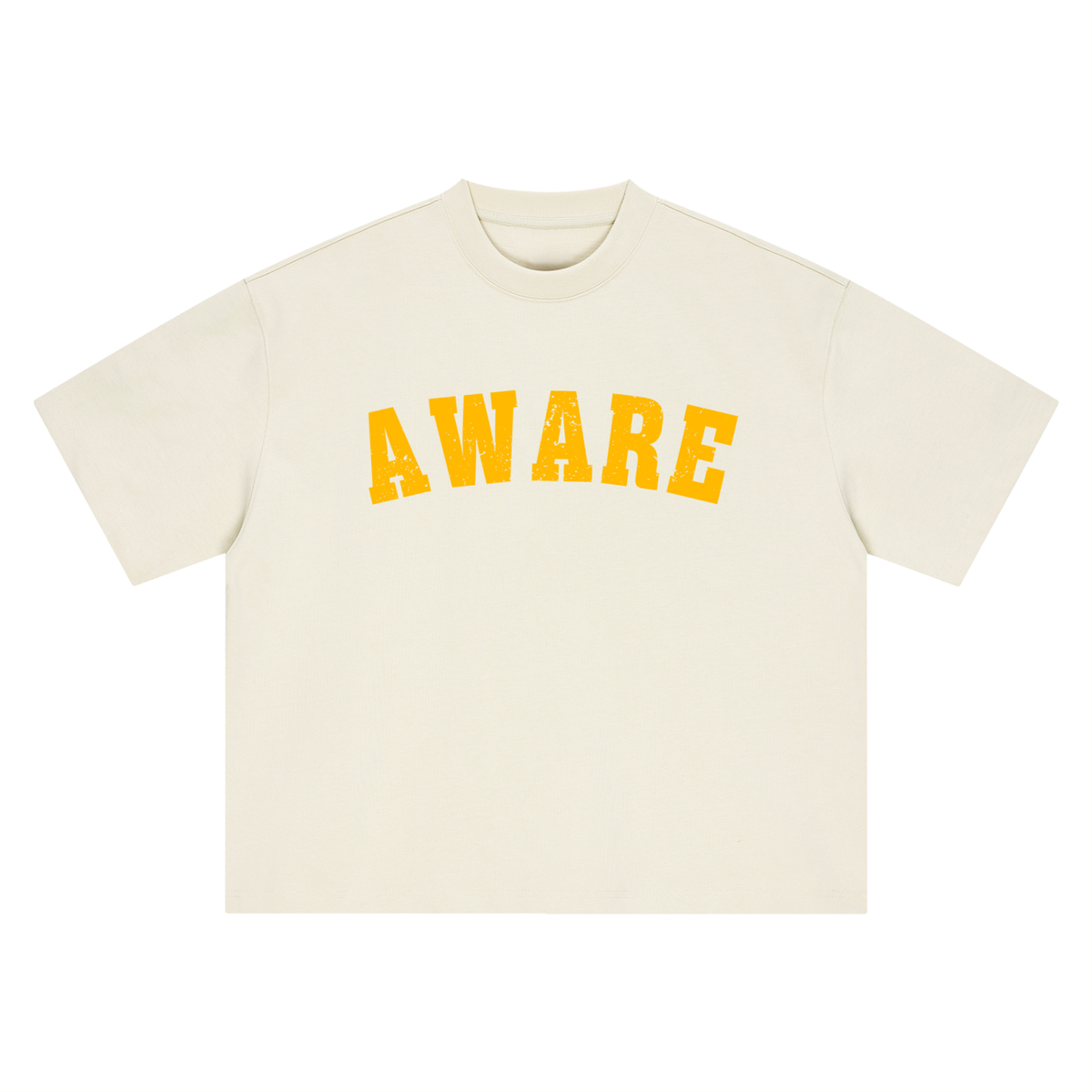TAN AWARE TEE 'MARIGOLD'