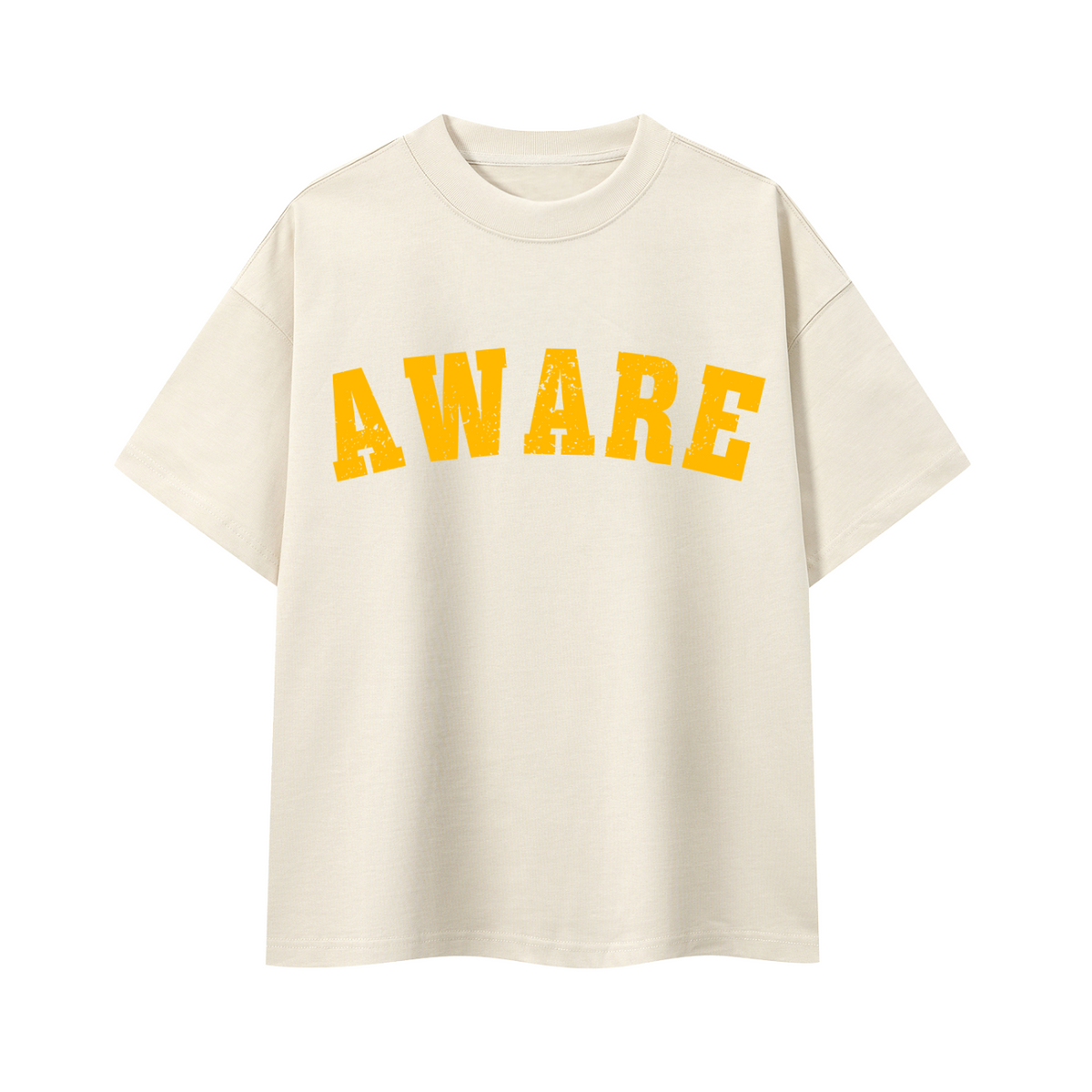 TAN AWARE TEE 'MARIGOLD'