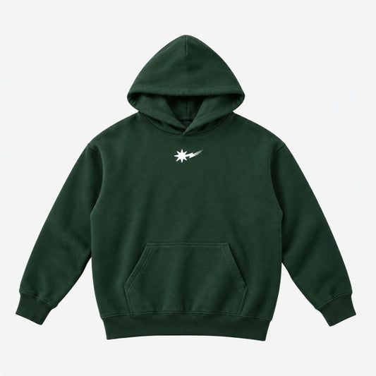 THE SHOOTING STAR HOODIE 'HUNTER GREEN'