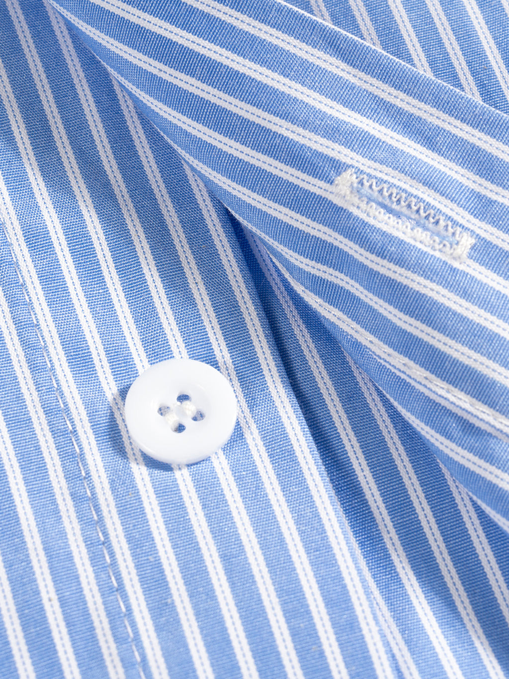 STRIPED WORKMAN SHIRT 'GLACIER'