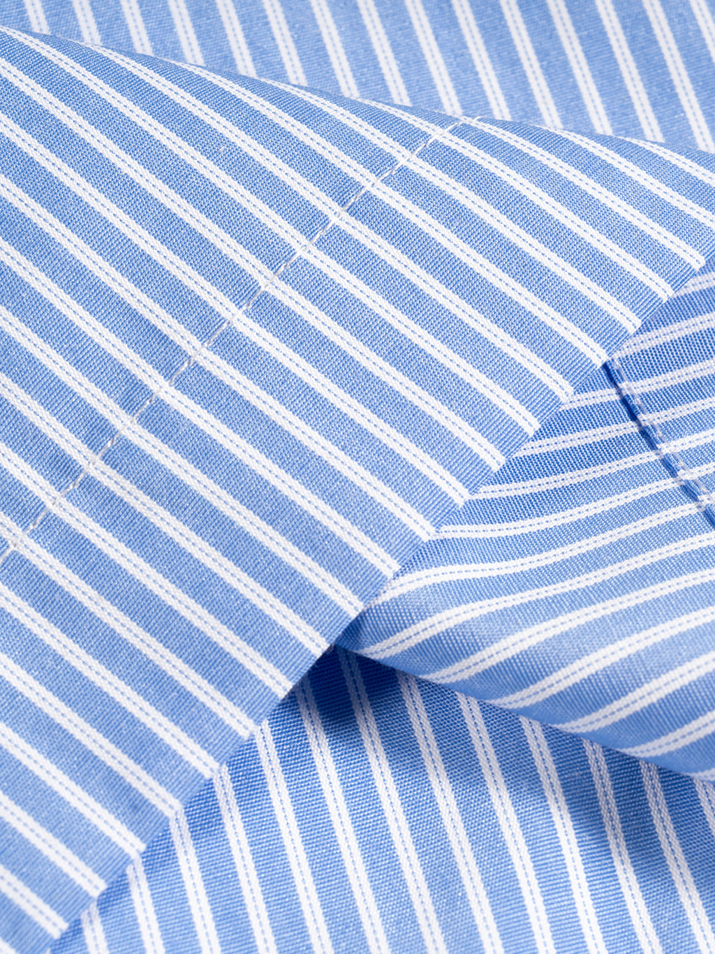 STRIPED WORKMAN SHIRT 'GLACIER'