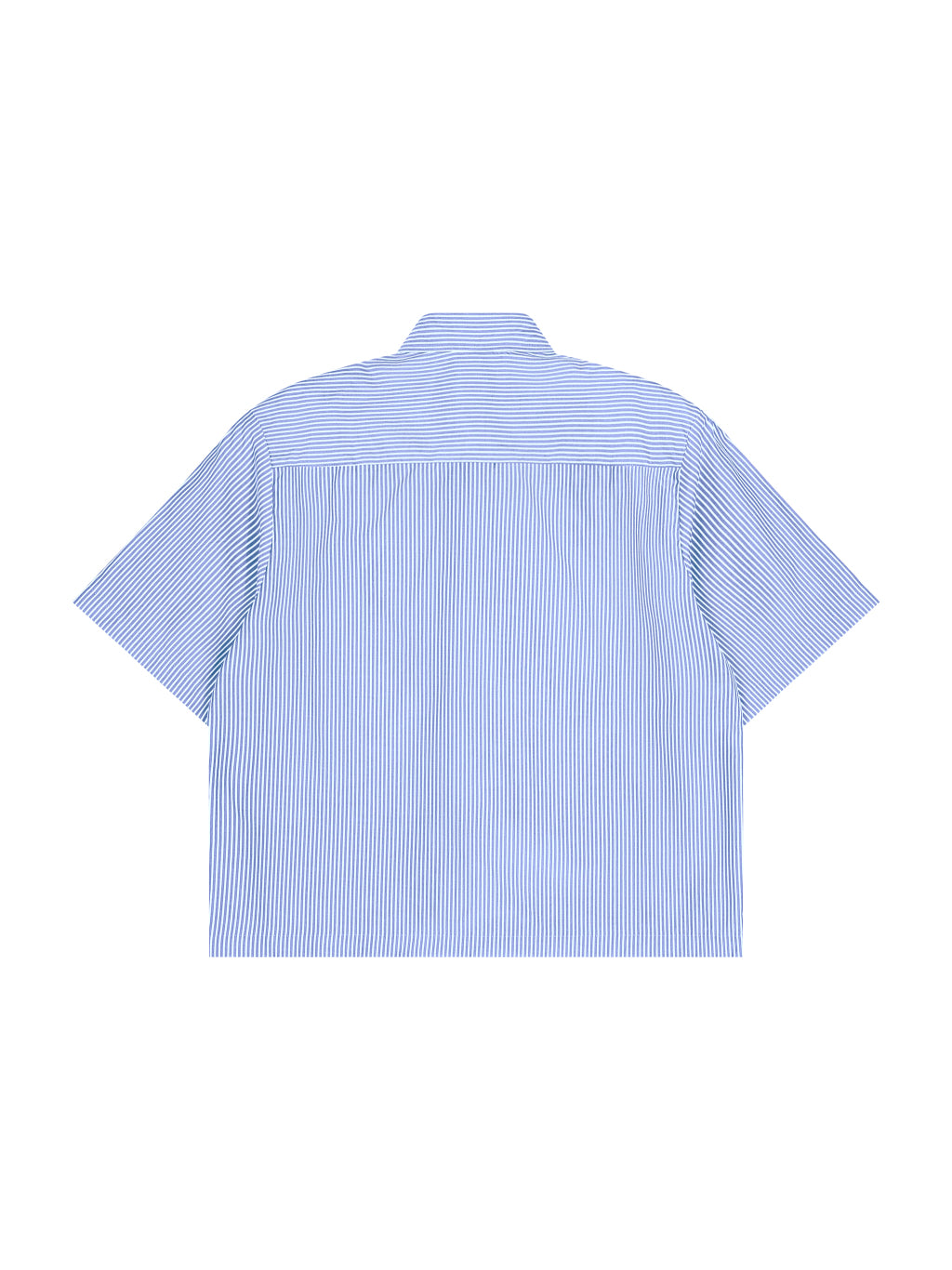 STRIPED WORKMAN SHIRT 'GLACIER'